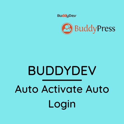 BuddyPress Auto Activate Auto Login