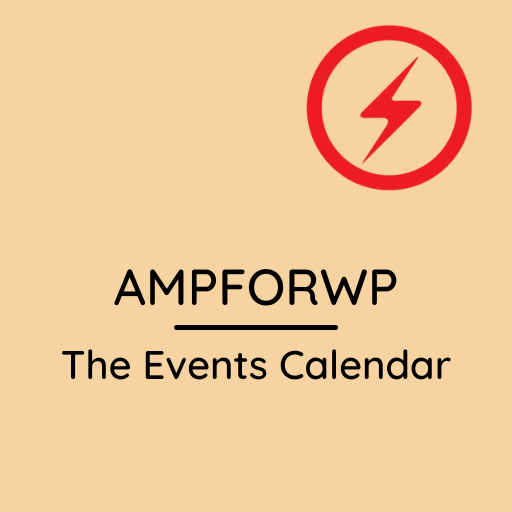 The Events Calendar for AMP