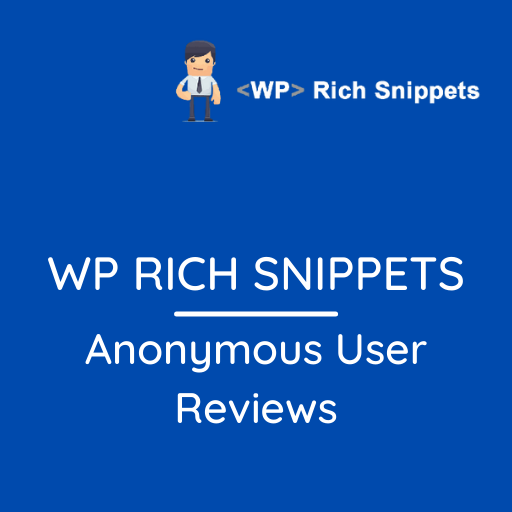 WP Rich Snippets Anonymous User Reviews