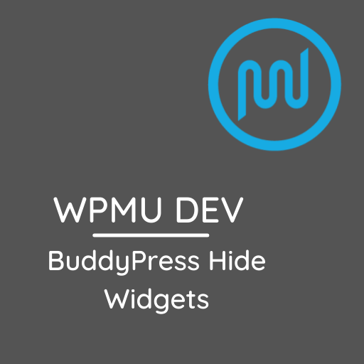 BuddyPress Hide Widgets