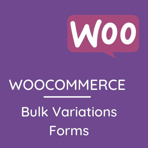 WooCommerce Bulk Variations Forms