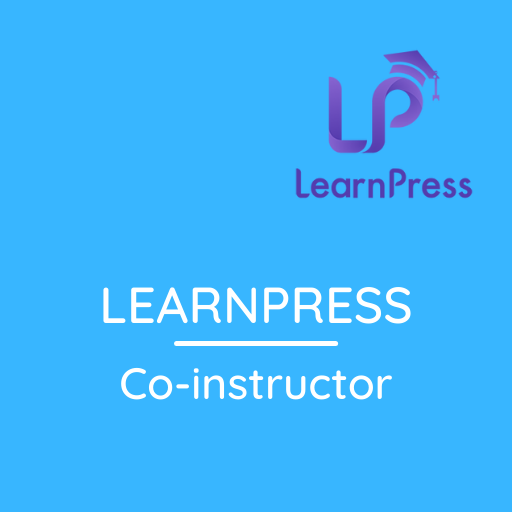 LearnPress Co-instructor Add-on
