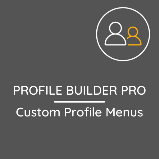 Profile Builder – Custom Profile Menus Add-on