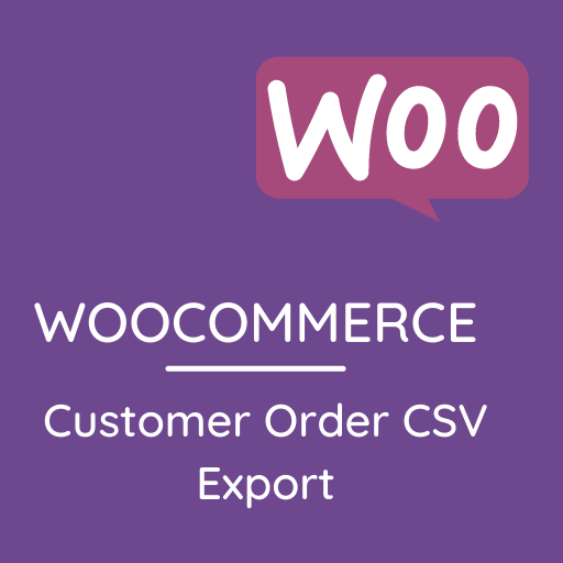 WooCommerce Customer Order CSV Export