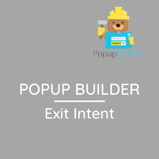 Popup Builder Exit Intent