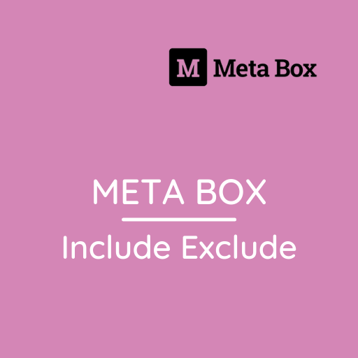 Meta Box Include Exclude