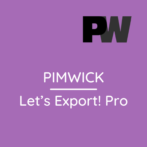 PW WooCommerce Let’s Export! Pro