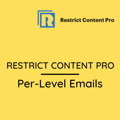 Restrict Content Pro – Per-Level Emails
