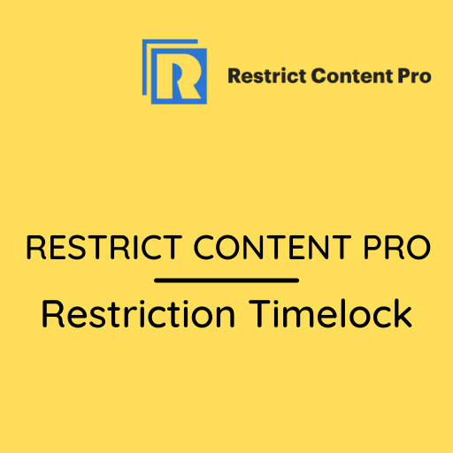 Restrict Content Pro – Restriction Timelock