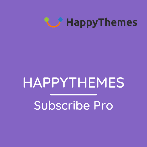 HappyThemes Subscribe Pro