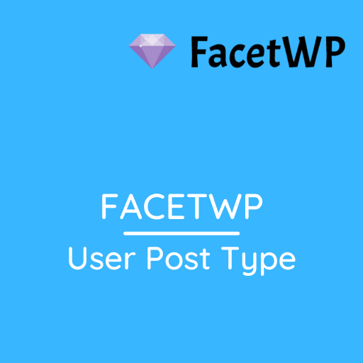 FacetWP User Post Type Add-on