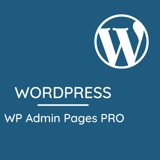 WP Admin Pages PRO