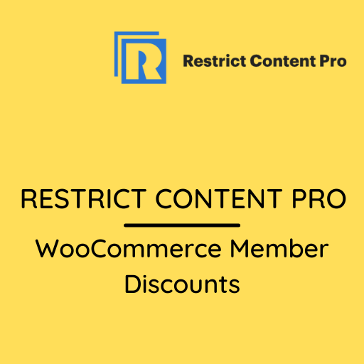 Restrict Content Pro – WooCommerce Member Discounts